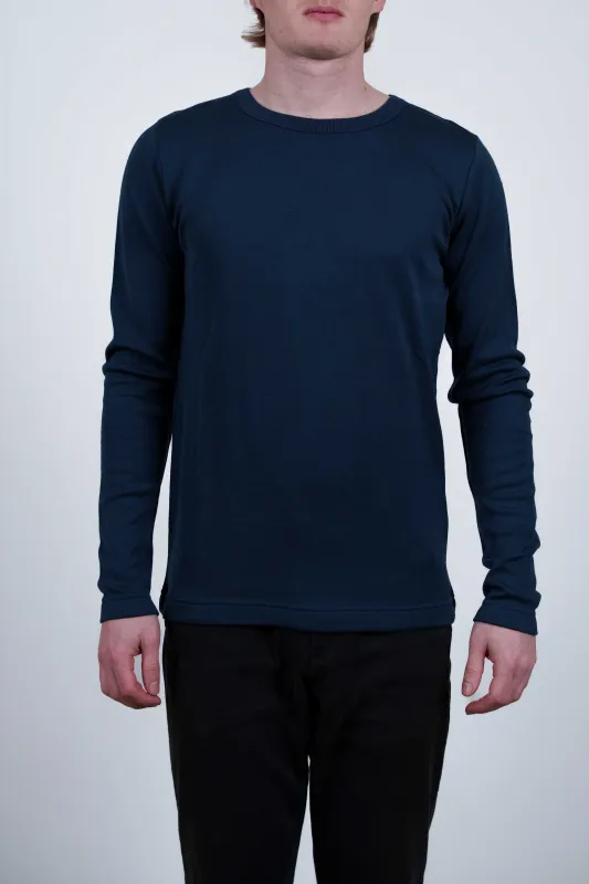 RITE crew neck, aviator blue sold by S.N.S HERNING