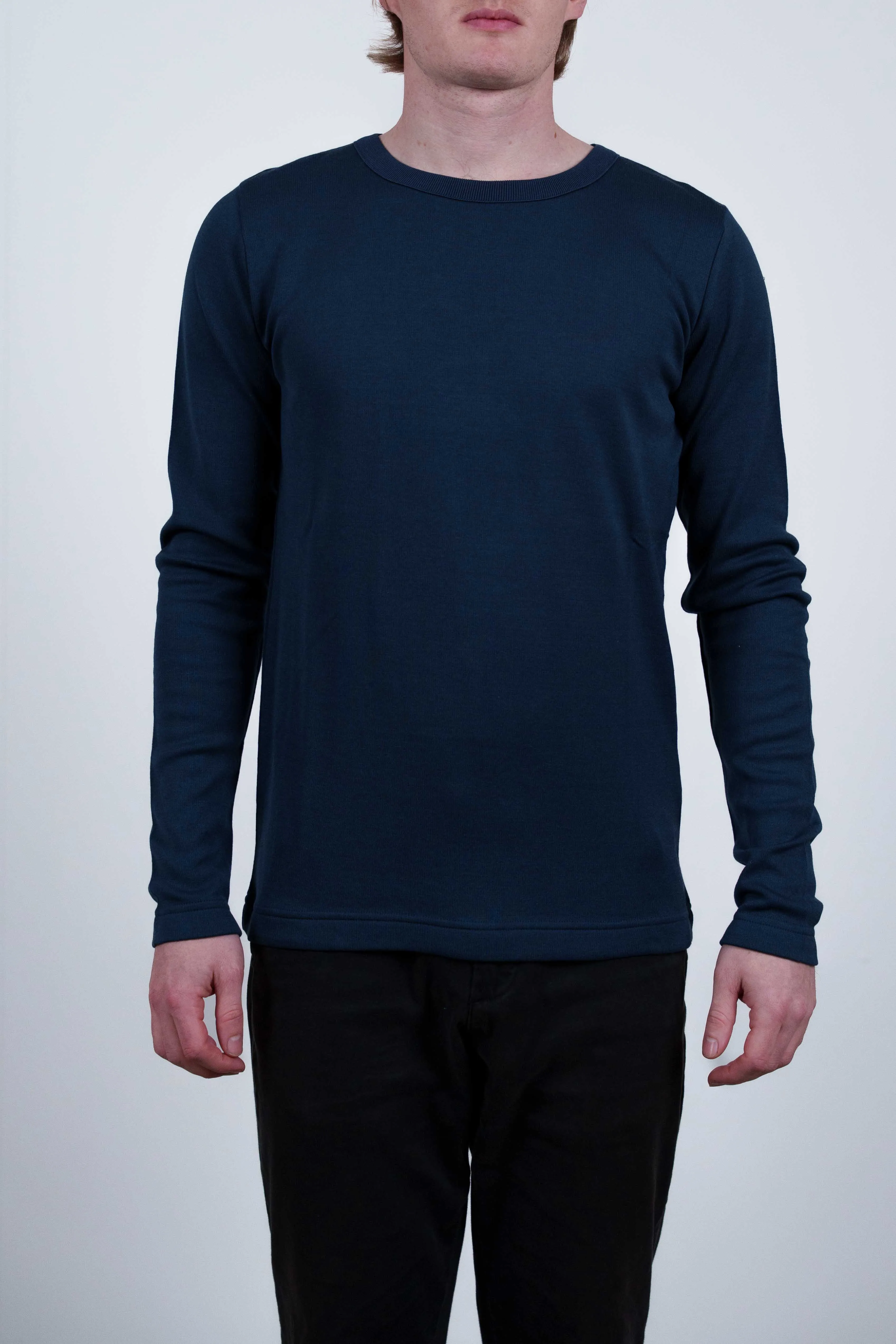 RITE crew neck, aviator blue sold by S.N.S HERNING