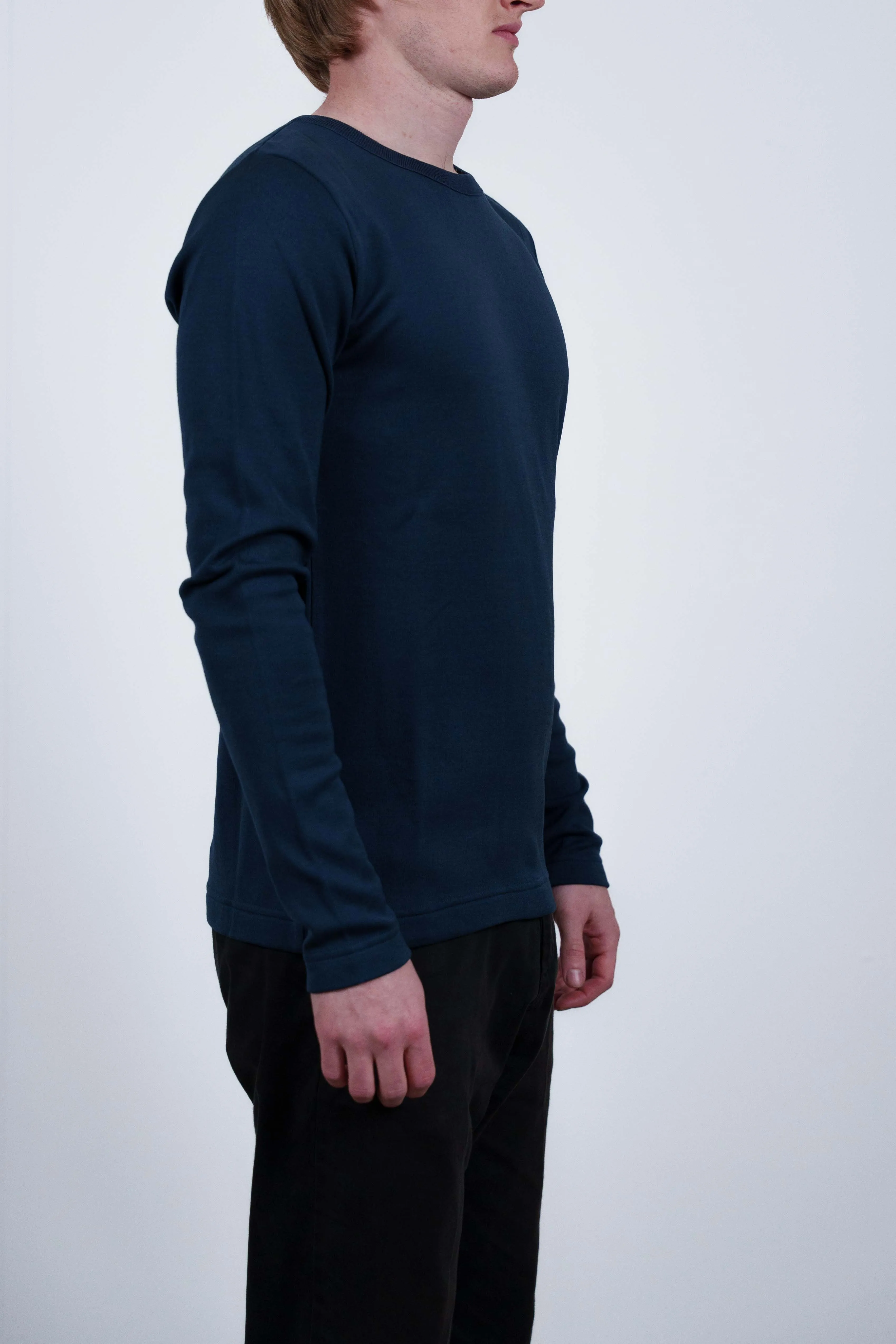 RITE crew neck, aviator blue sold by S.N.S HERNING product image thumbnail 2