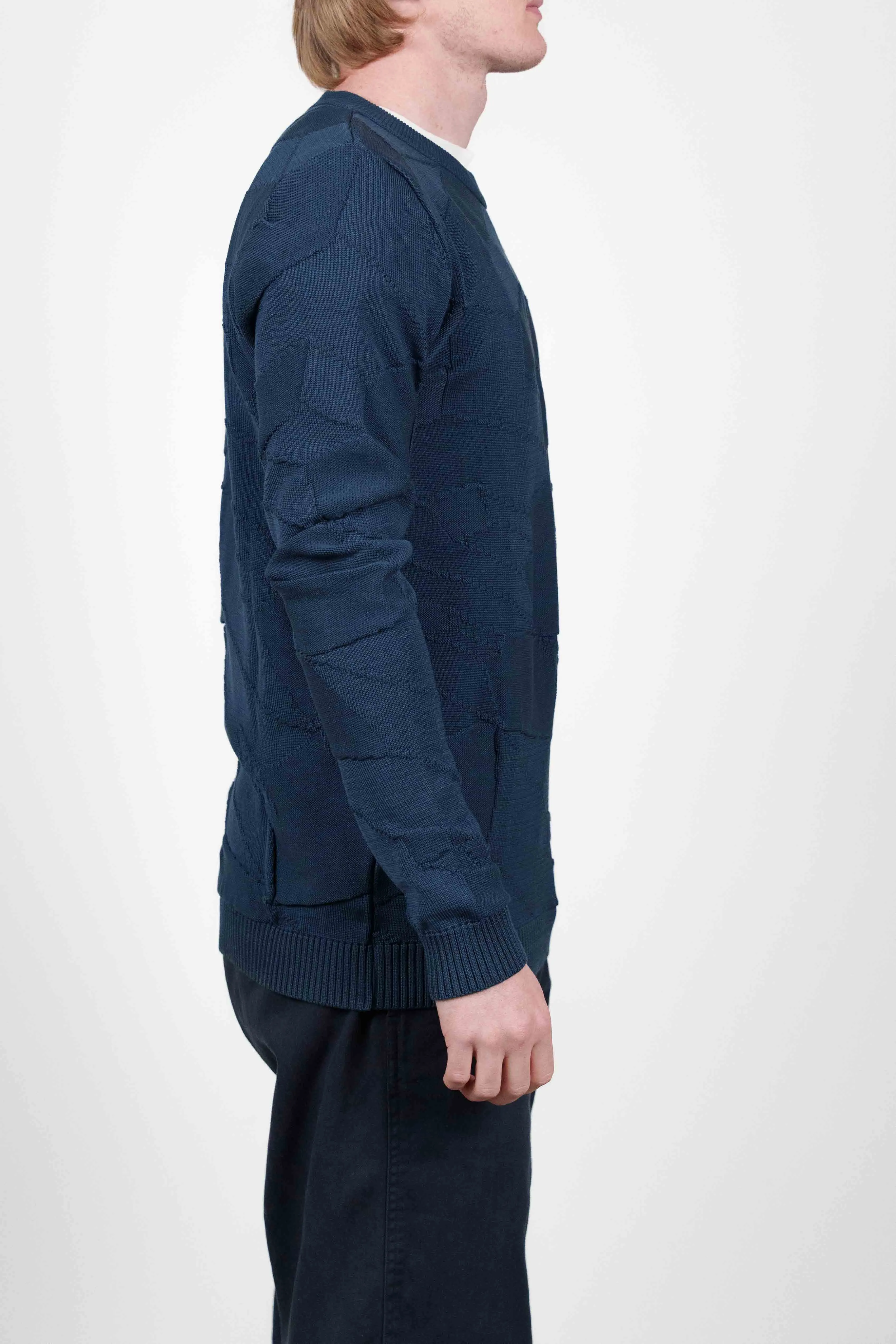 SKIP crew neck, aviator blue sold by S.N.S HERNING product image thumbnail 3