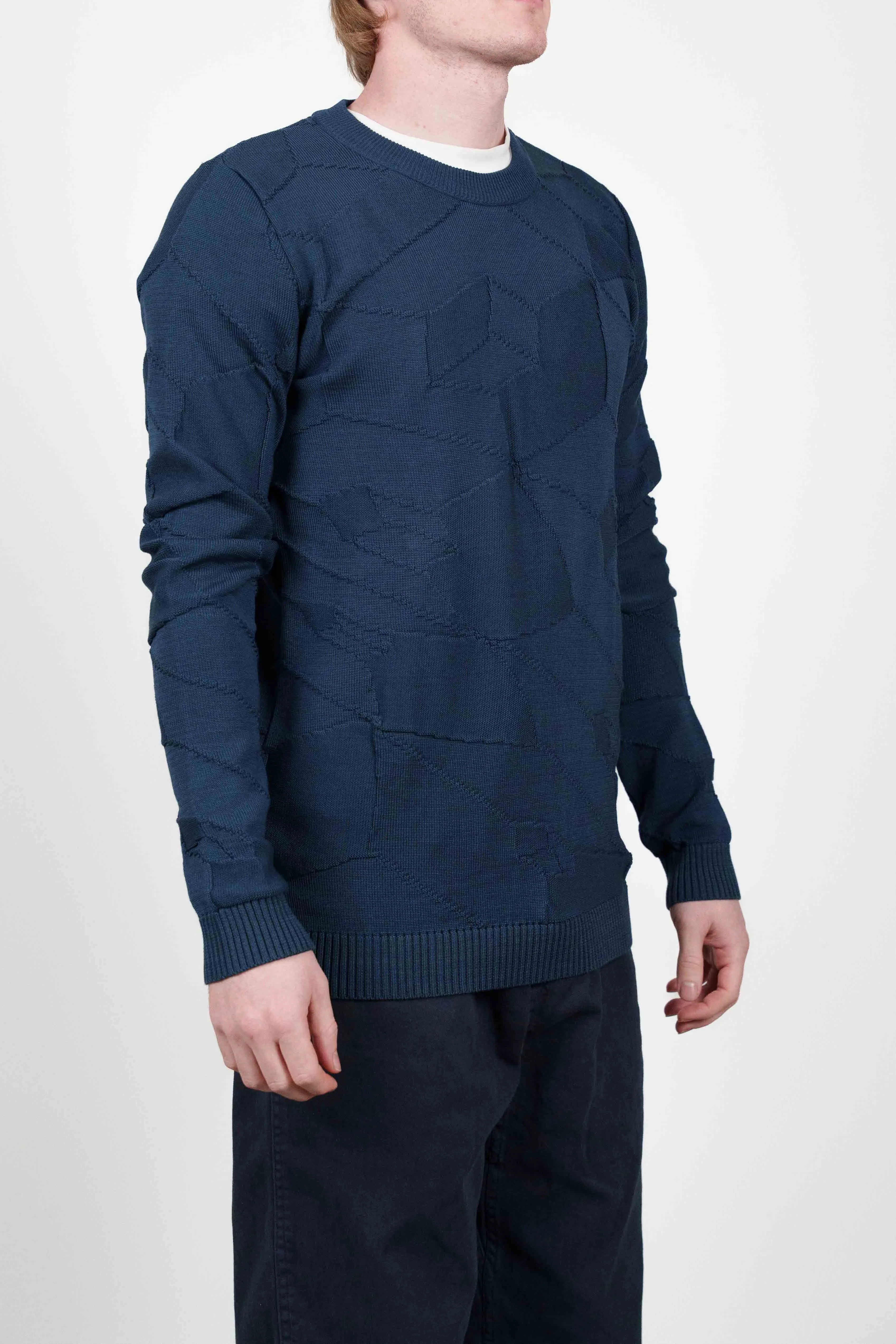 SKIP crew neck, aviator blue sold by S.N.S HERNING product image thumbnail 2