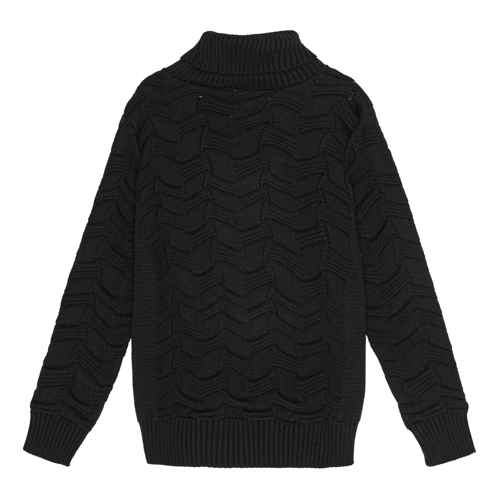 EPIGON-III sweater | høj hals, navy blue II sold by S.N.S HERNING product image thumbnail 2