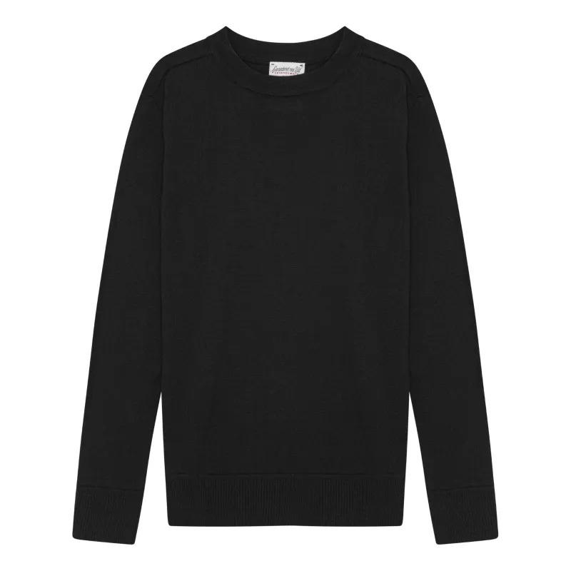 NIMBUS crew neck | rund hals, black void (f) made by S.N.S HERNING