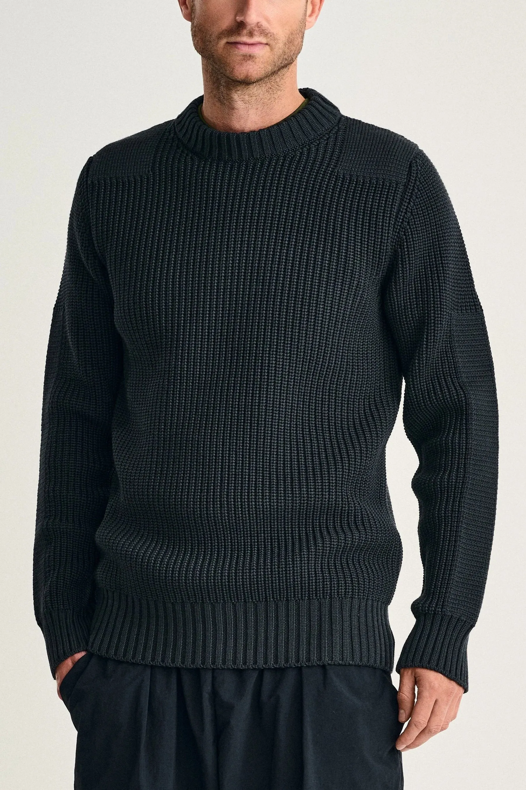 ROBUST crew neck | rund hals, molten grey (f) sold by S.N.S HERNING product image thumbnail 3
