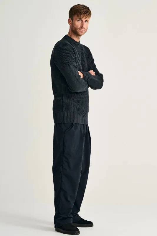 ROBUST crew neck | rund hals, molten grey (f) made by S.N.S HERNING
