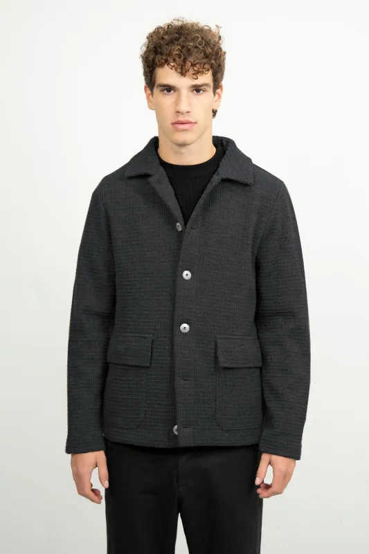 RADIAL jacket | jakke, molten grey made by S.N.S HERNING