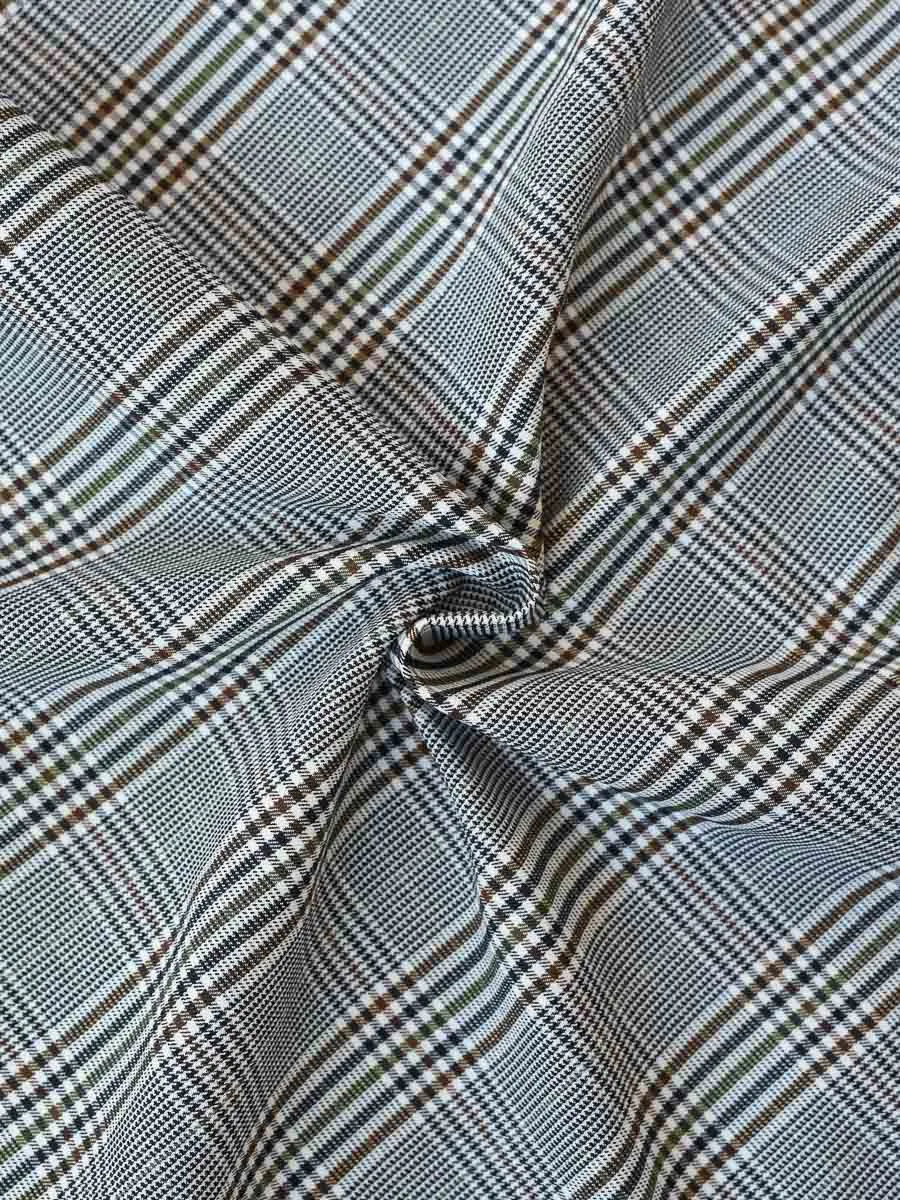 Vicky Olive Plaid Mini Skirt sold by From Rachel product image thumbnail 4