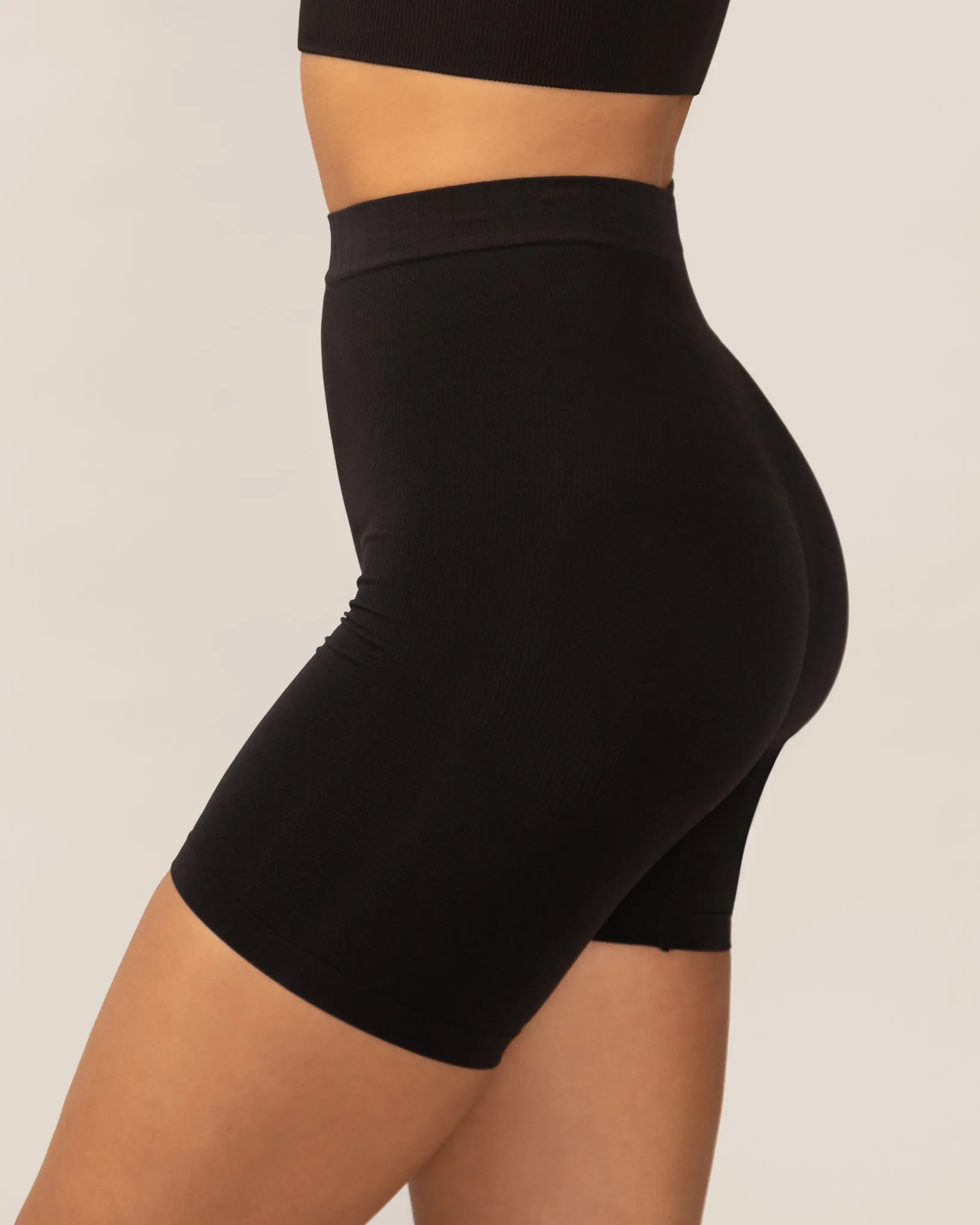 Contour Shaping Seamless Undershorts in Black sold by From Rachel
