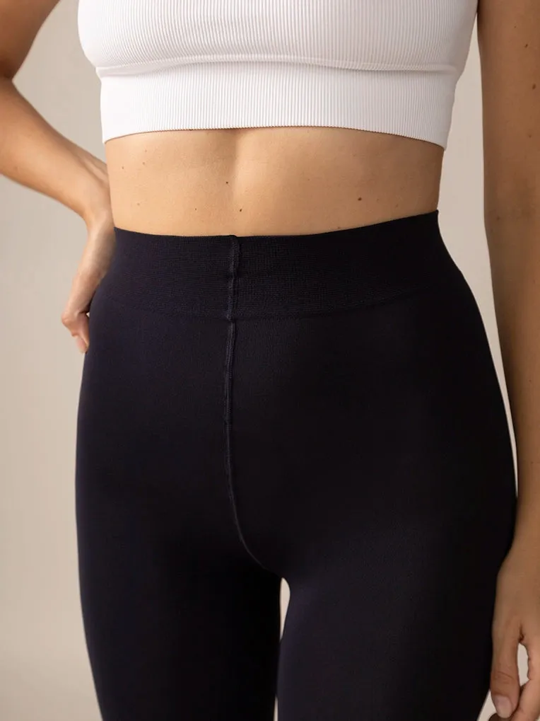 Silky Soft Tights 80D in Navy sold by From Rachel product image thumbnail 2