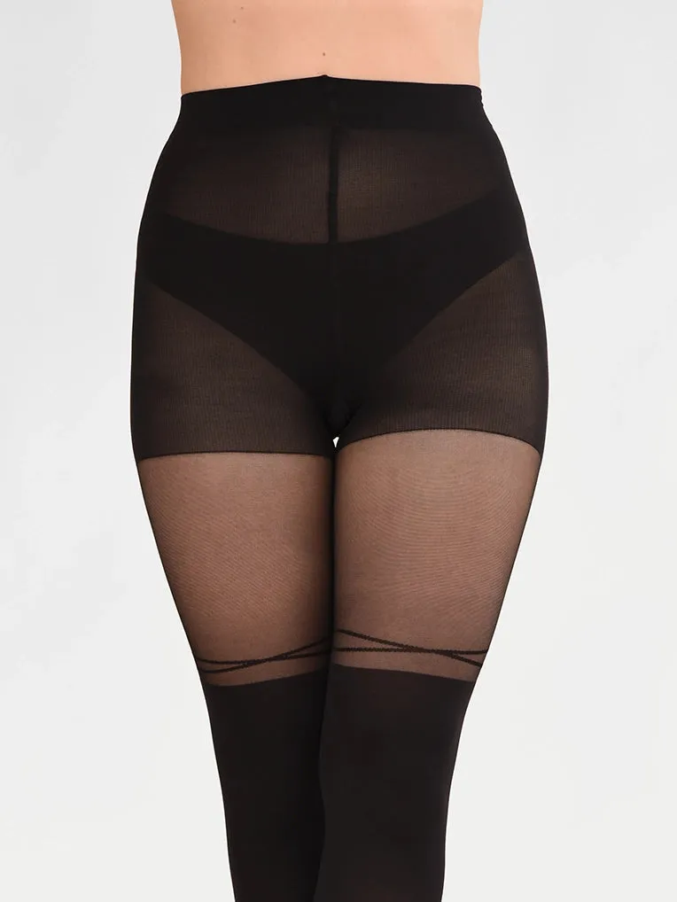 OTK Criss Cross Tights - BOXED sold by From Rachel product image thumbnail 3