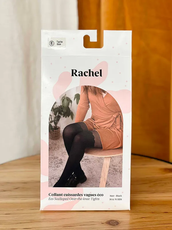 Scalloped Over-the-Knee Tights - BOXED made by From Rachel