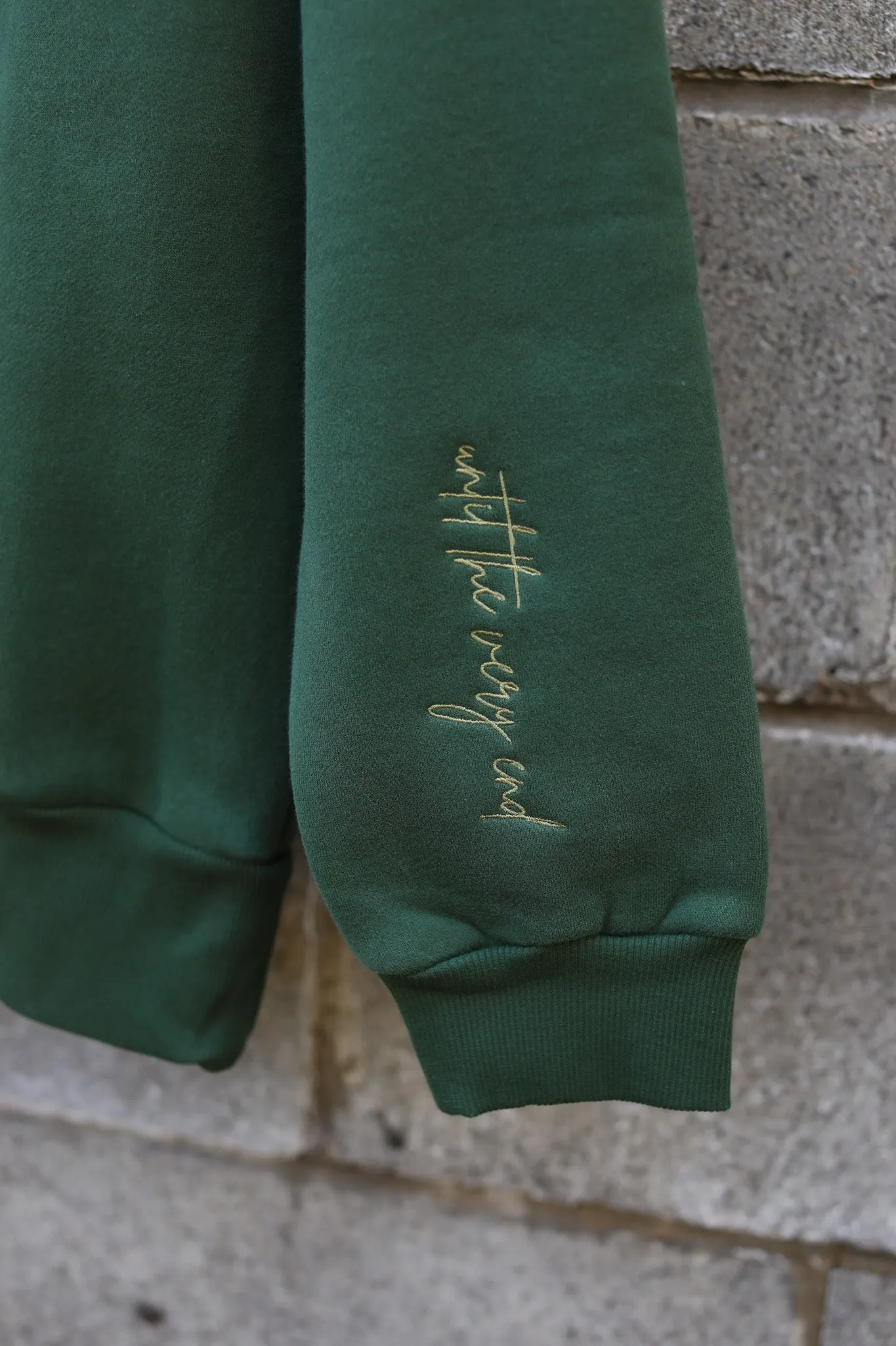 Until The Very End Crewneck sold by Mojo Provo product image thumbnail 4