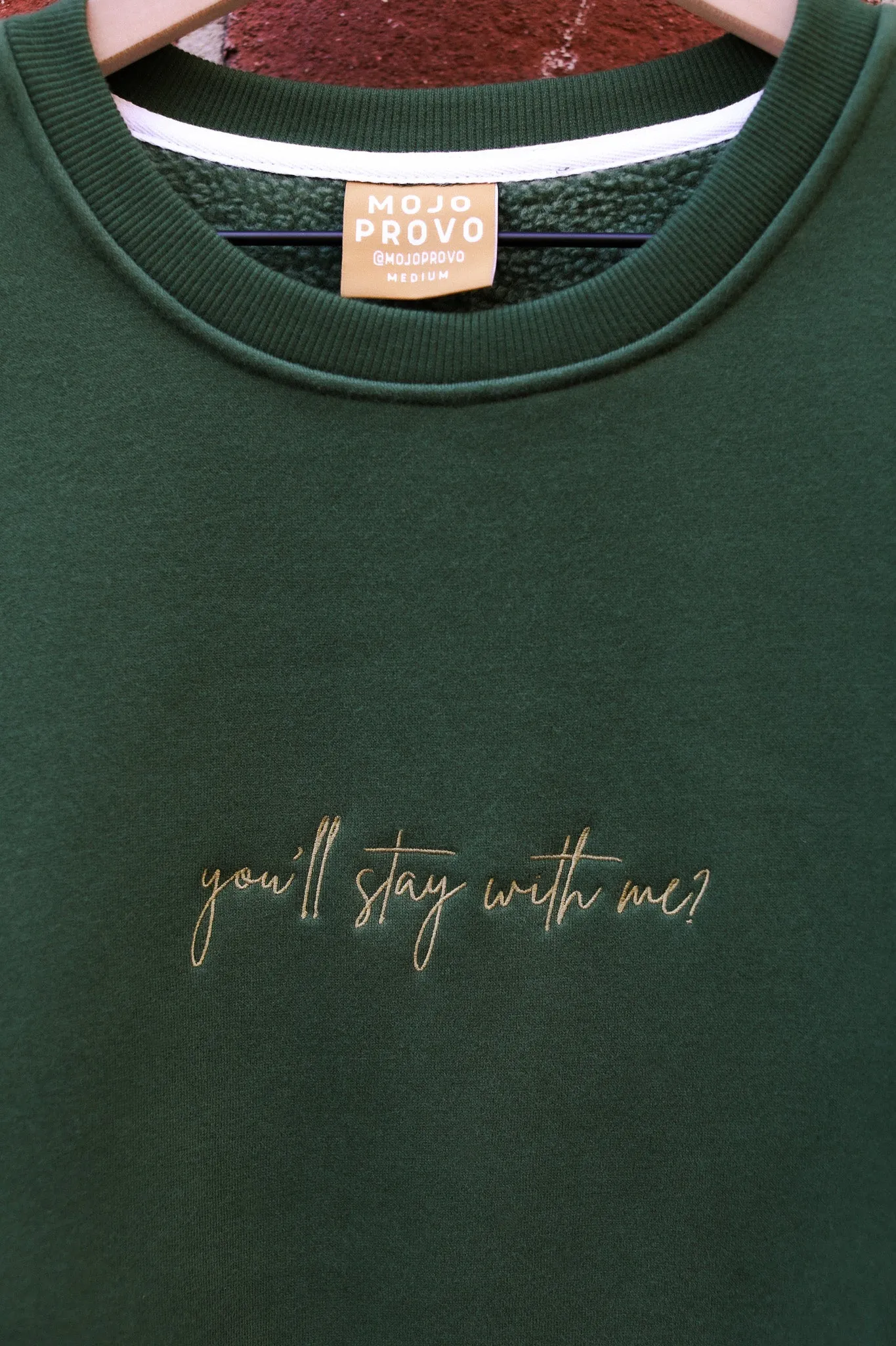 Until The Very End Crewneck sold by Mojo Provo product image thumbnail 2