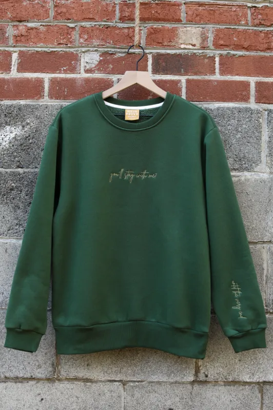 Until The Very End Crewneck sold by Mojo Provo