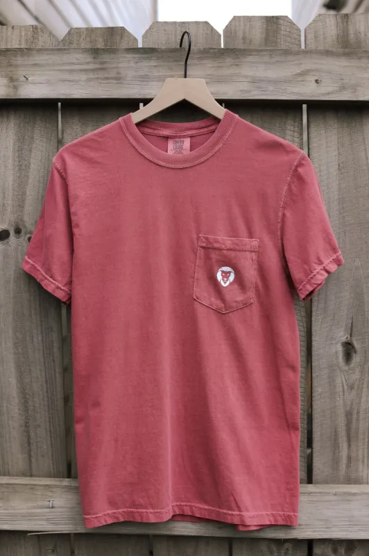 Lion Pocket Tee sold by Mojo Provo