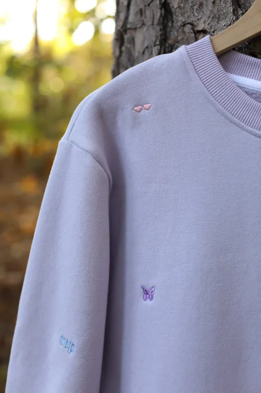 *Limited Edition* Lavender Taylor Crew sold by Mojo Provo