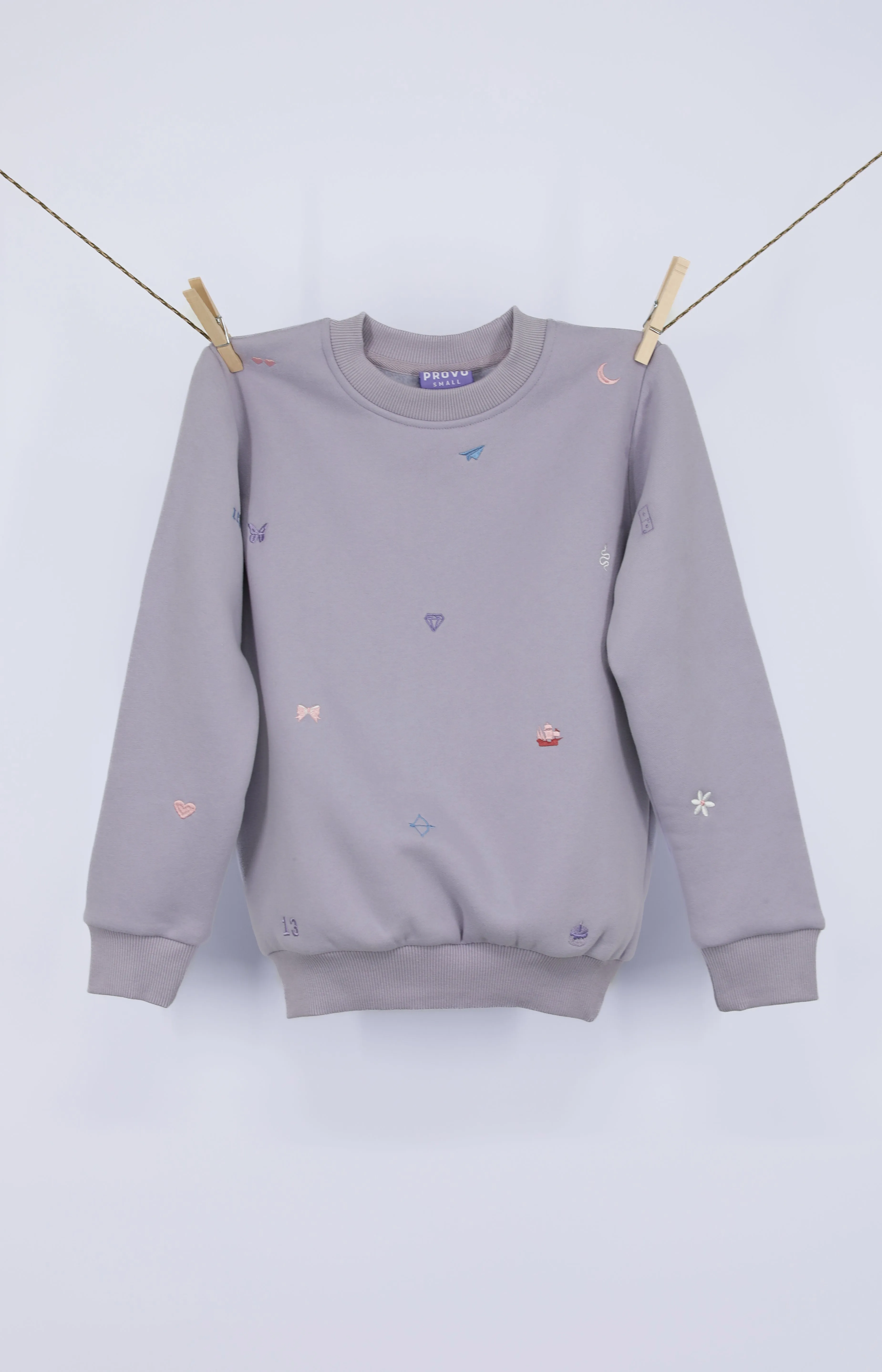 Youth Lavender Eras Crew sold by Mojo Provo product image thumbnail 3