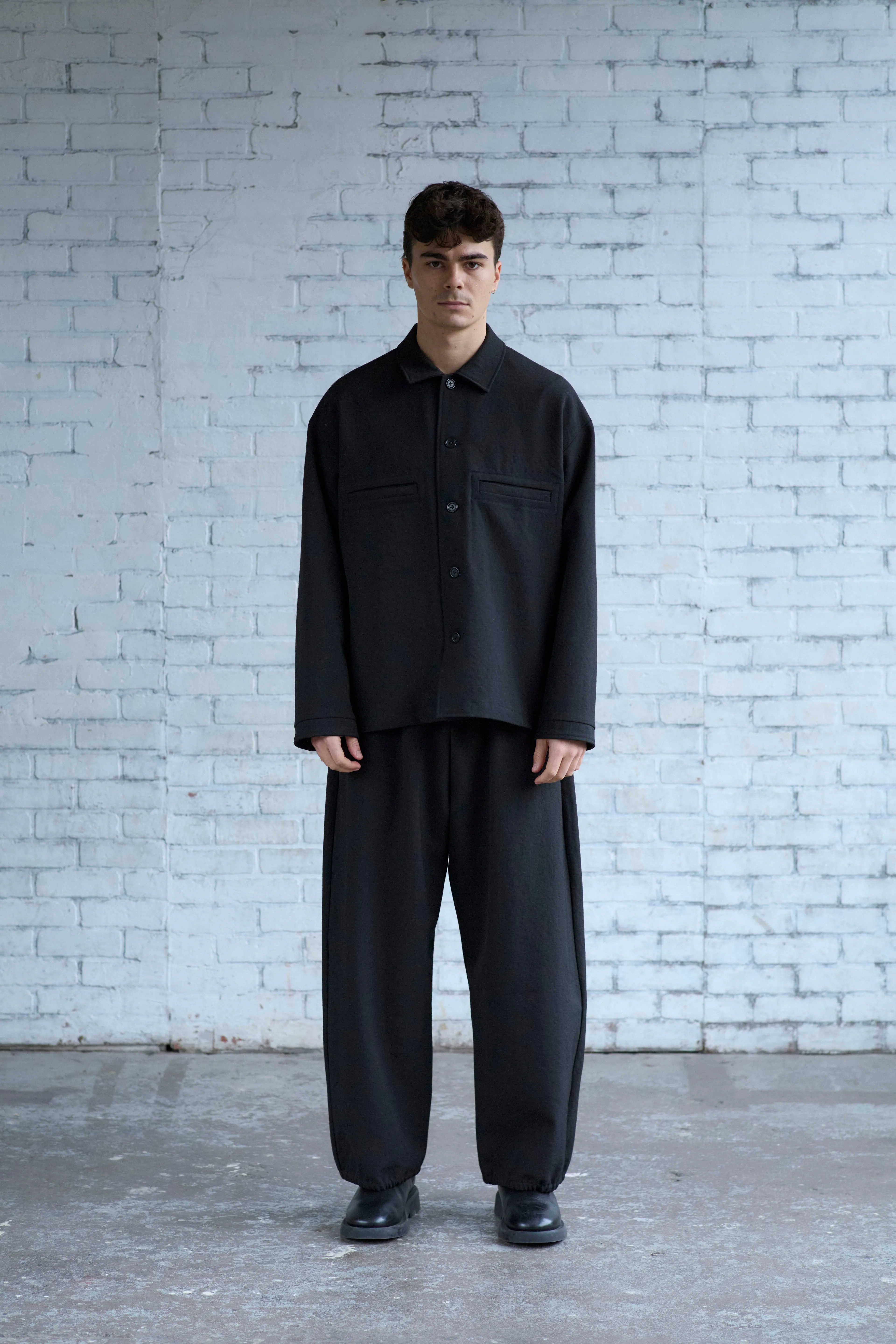 Work Shirt in Wool Gabardine sold by Of Nothing product image thumbnail 2