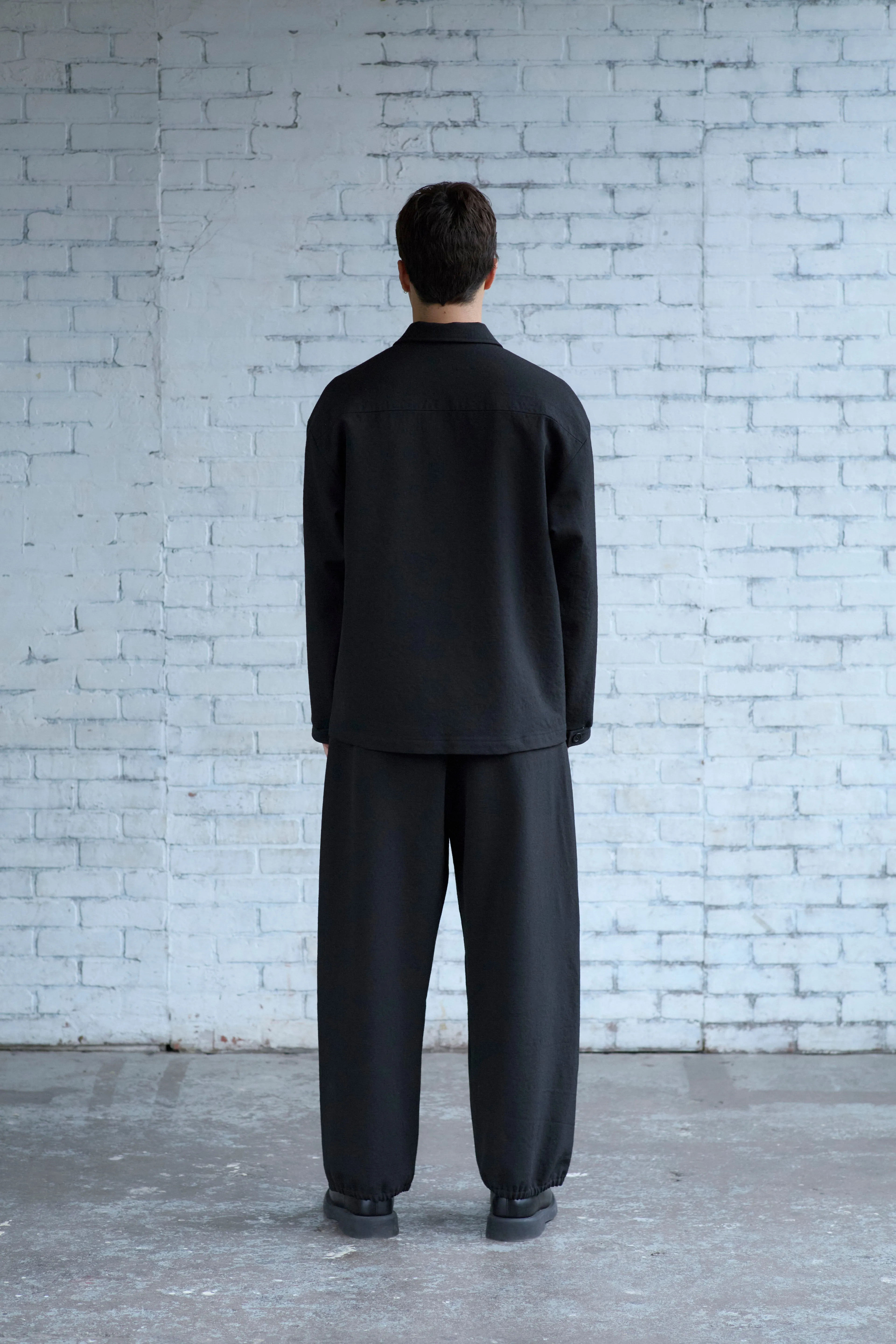 Work Shirt in Wool Gabardine sold by Of Nothing product image thumbnail 3