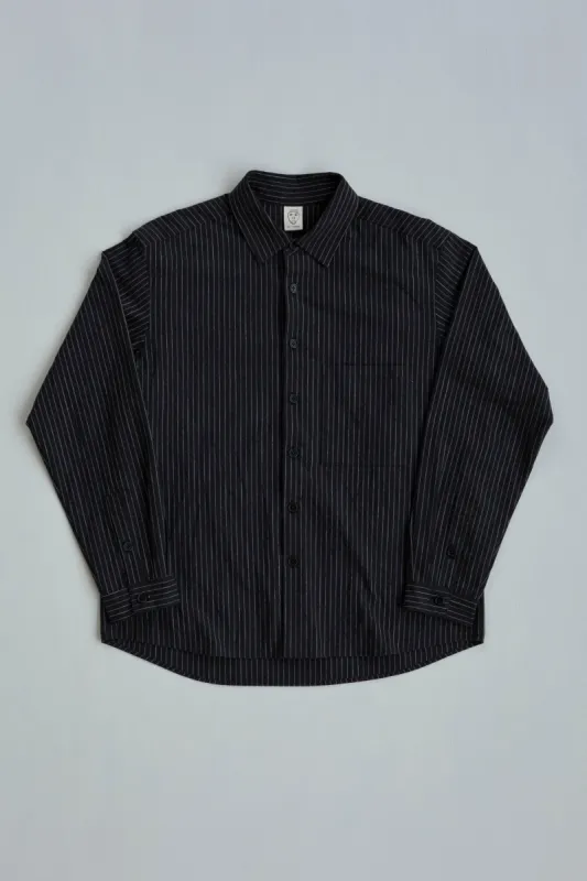 Dress Shirt in Striped Cotton Slub sold by Of Nothing