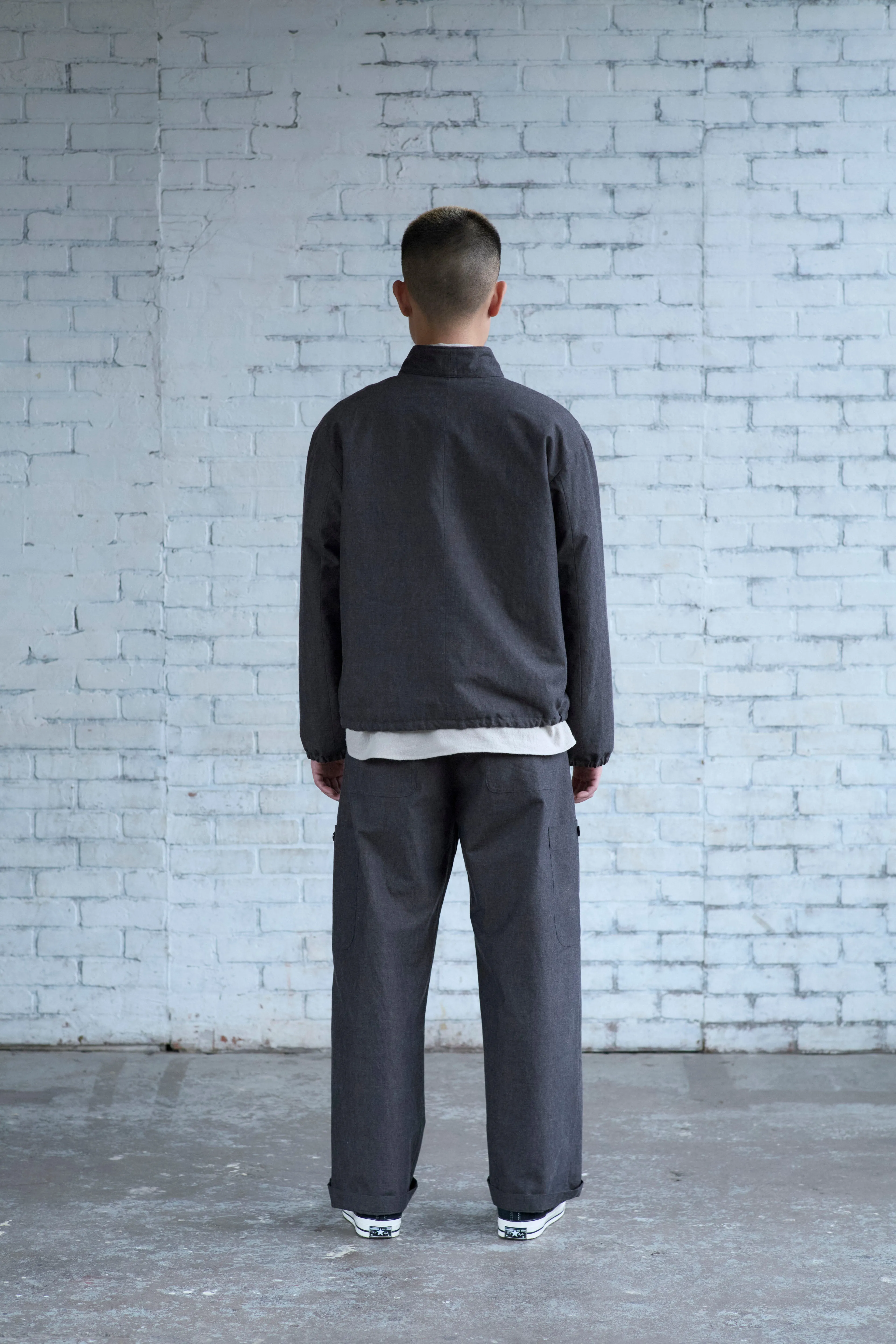 Slip Jacket in Wool / Cotton Buff sold by Of Nothing product image thumbnail 3