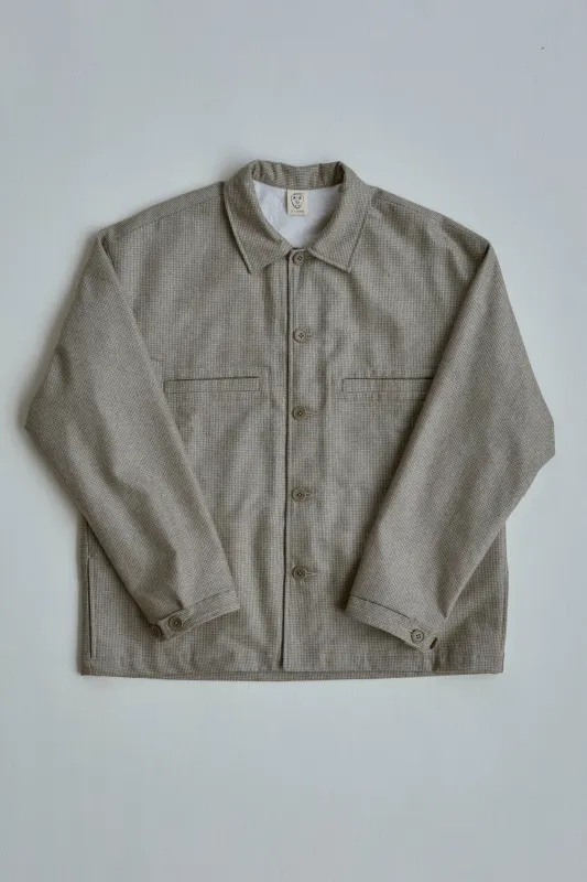 Work Shirt in Wool / Cashmere Flannel sold by Of Nothing
