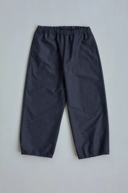 Gather Pants in Wool / Cotton Buff sold by Of Nothing