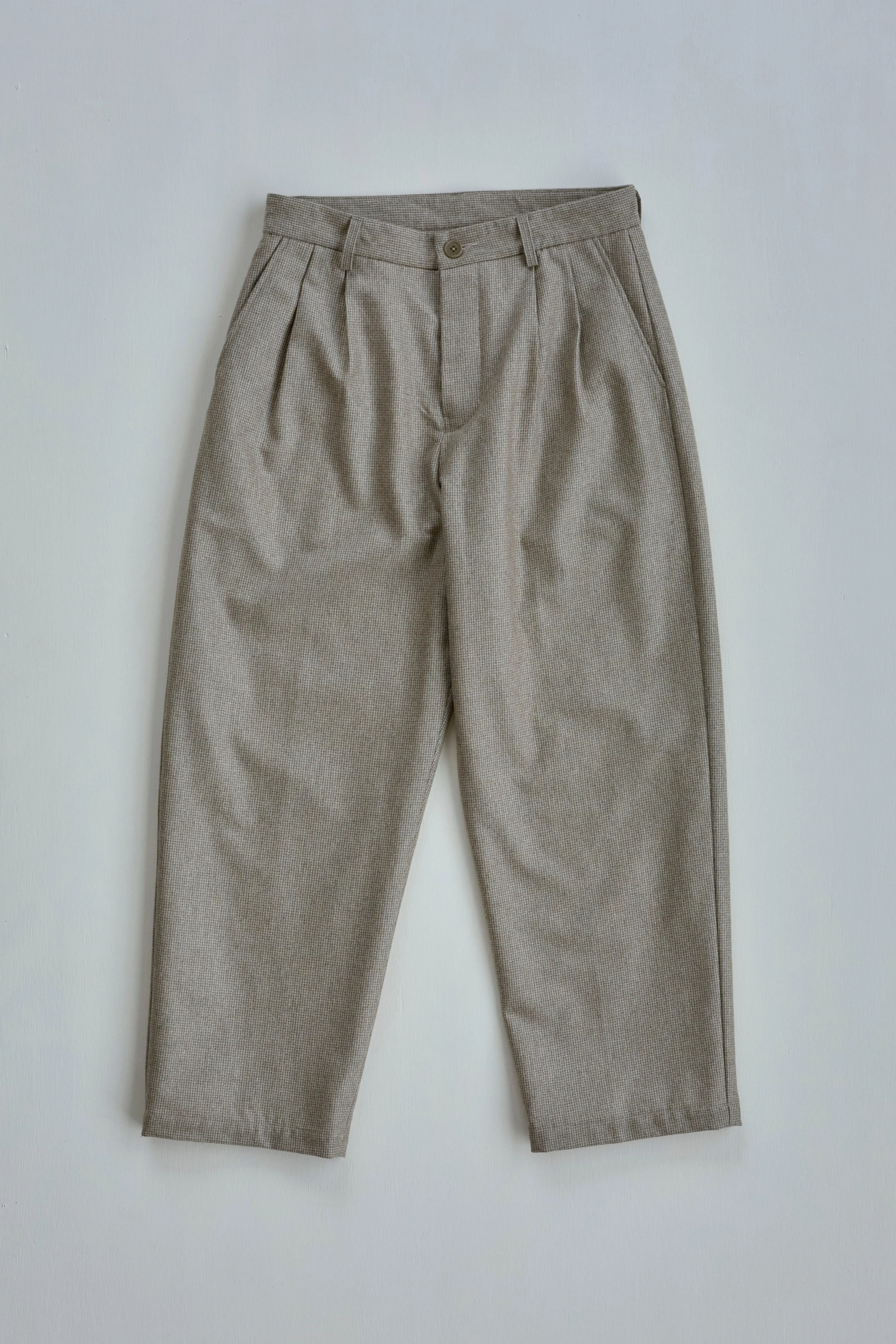 Dress Pants in Wool / Cashmere Flannel sold by Of Nothing