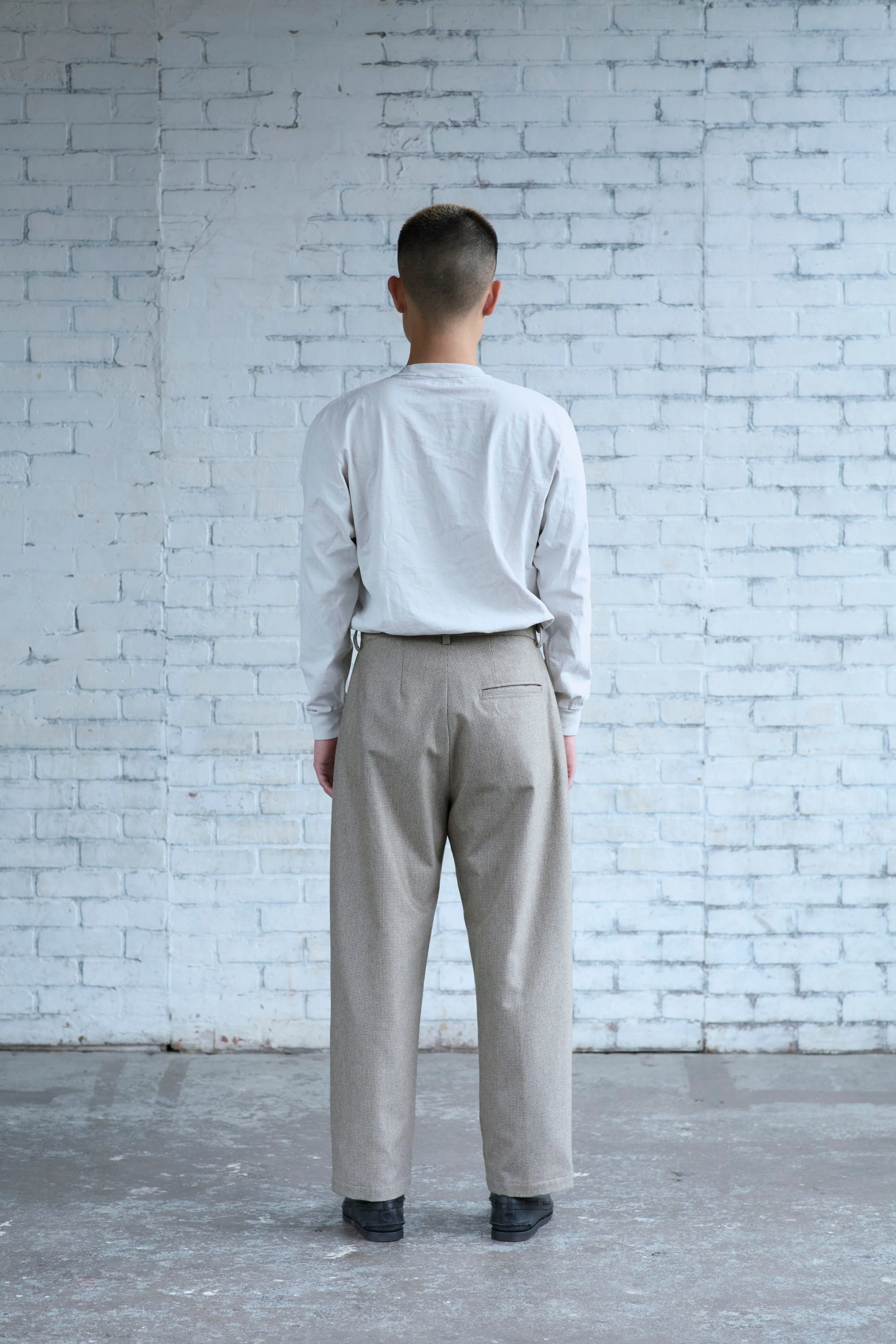 Dress Pants in Wool / Cashmere Flannel sold by Of Nothing product image thumbnail 3