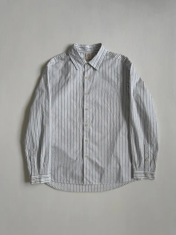 Dress Shirt in Striped Cotton Cloth sold by Of Nothing