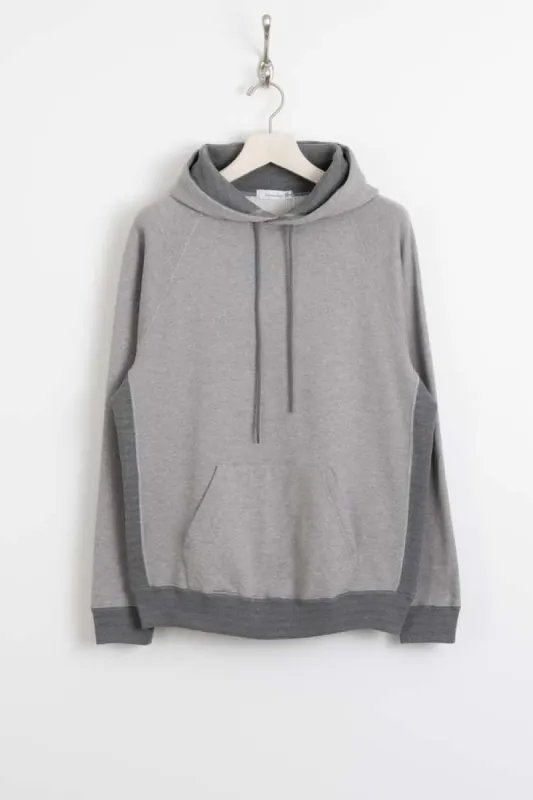 Nanamica Hooded Pullover Sweat - Heather Grey on Garmentory sold by Garmentory