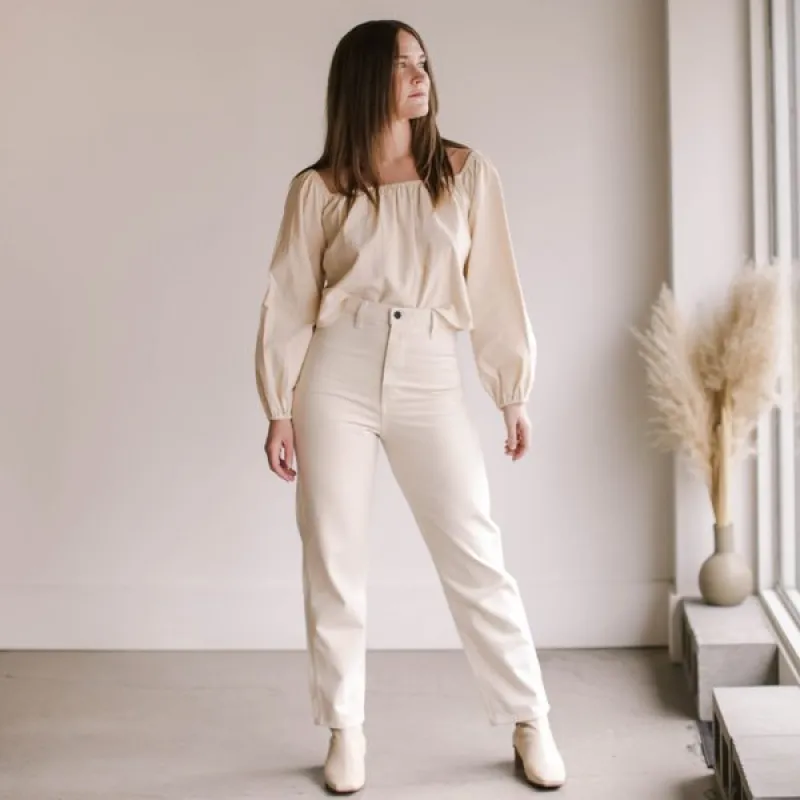 Ozma Kate Jean - Putty on Garmentory sold by Garmentory