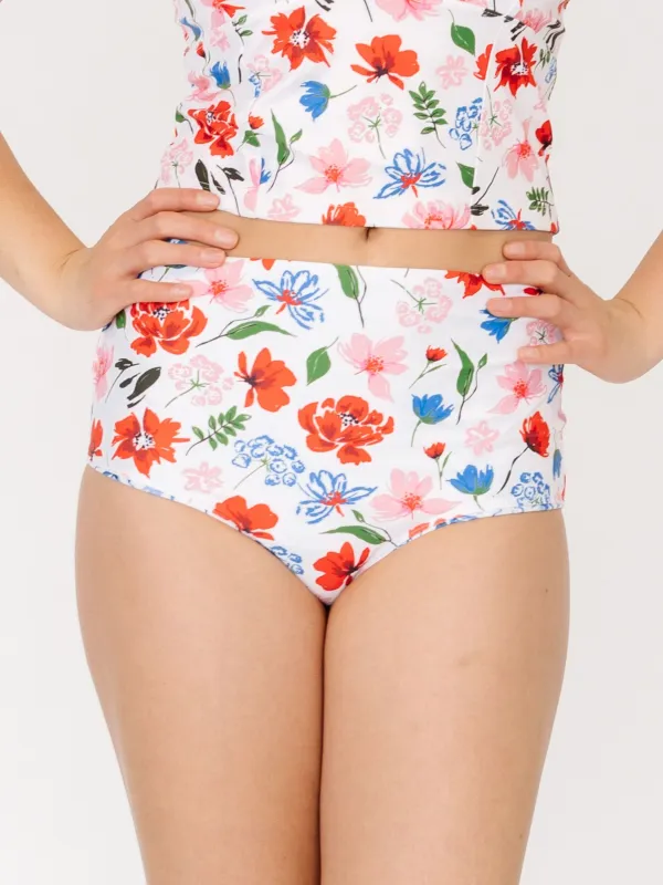 Americana / Betsy Reversible Ultra High-Waist Bottom sold by Lime Ricki