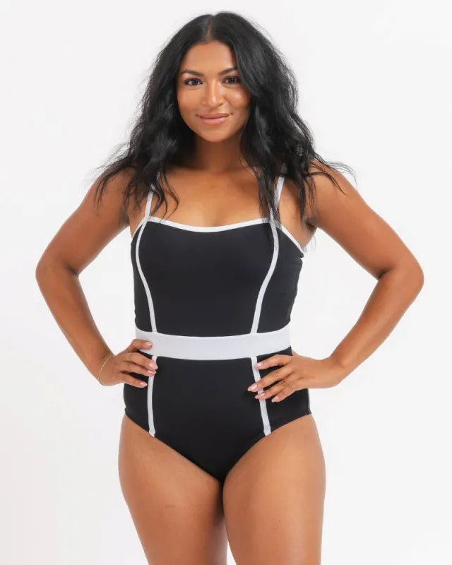 Black Classic One-Piece made by Lime Ricki