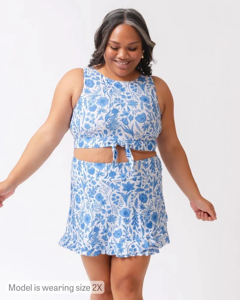 Botany Floral Ruffle Skirt w/ Bottoms sold by Lime Ricki product image thumbnail 5