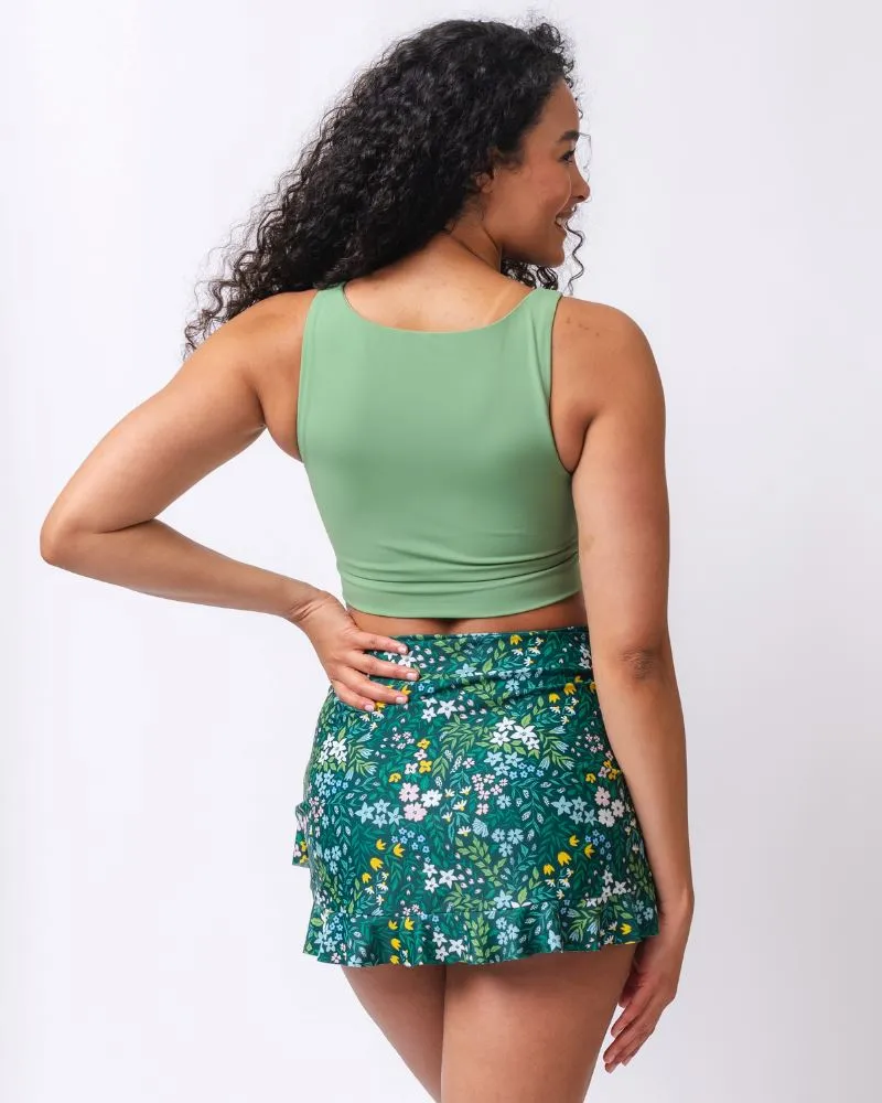 Basil Knotted Crop Top sold by Lime Ricki product image thumbnail 2