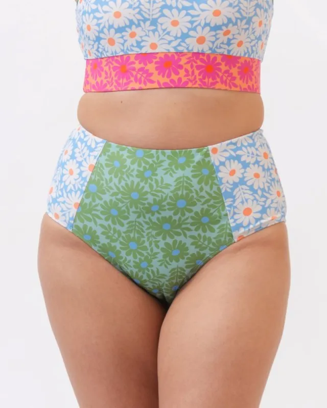 Daisy Patch High-Waist Bottom sold by Lime Ricki
