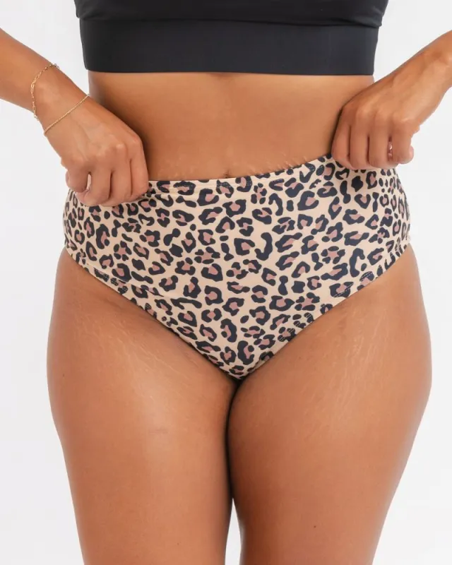 Cheetah High-Waist Bottom sold by Lime Ricki