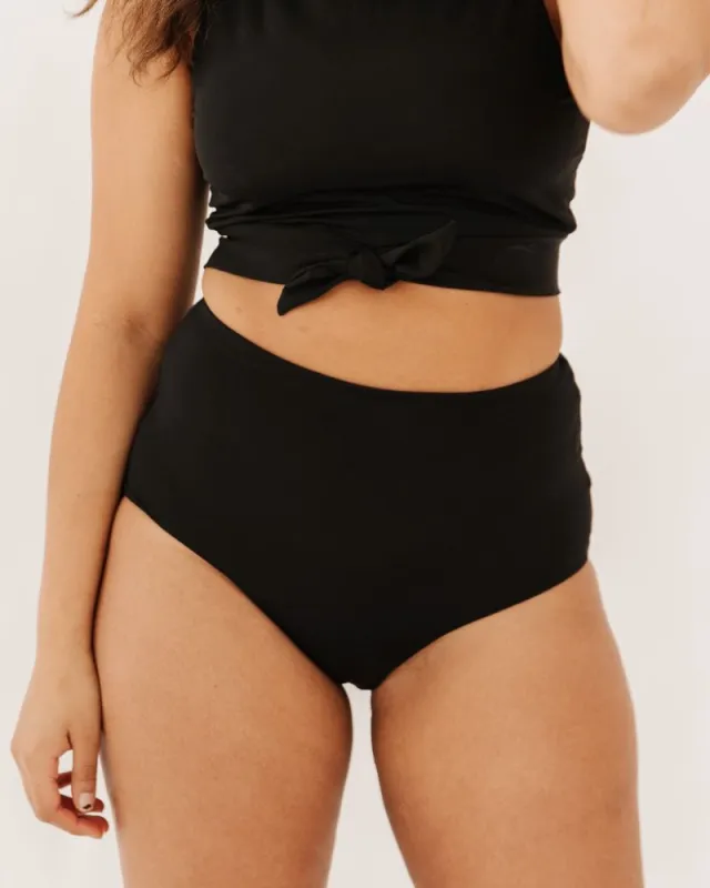 Black Ultra High-Waist Bottoms sold by Lime Ricki