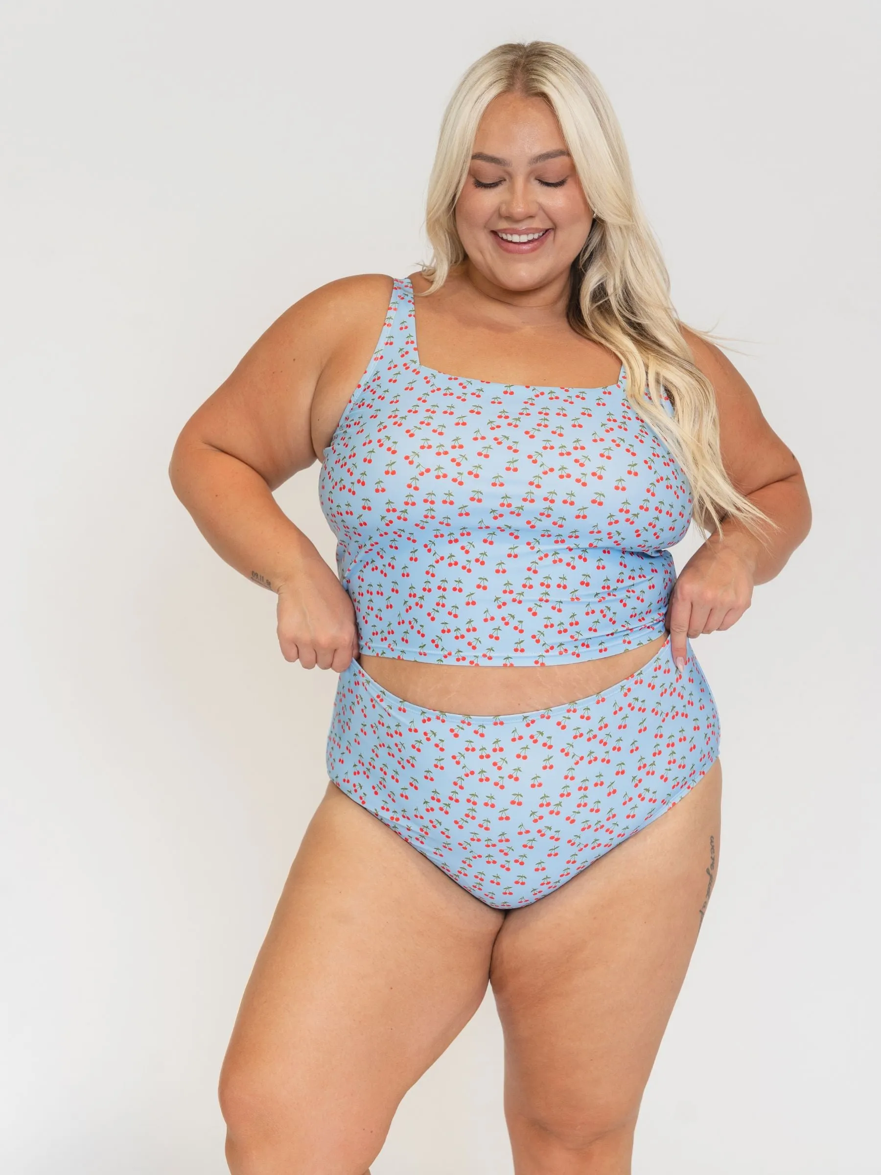 Cherries High-Waist Bottom sold by Lime Ricki product image thumbnail 5