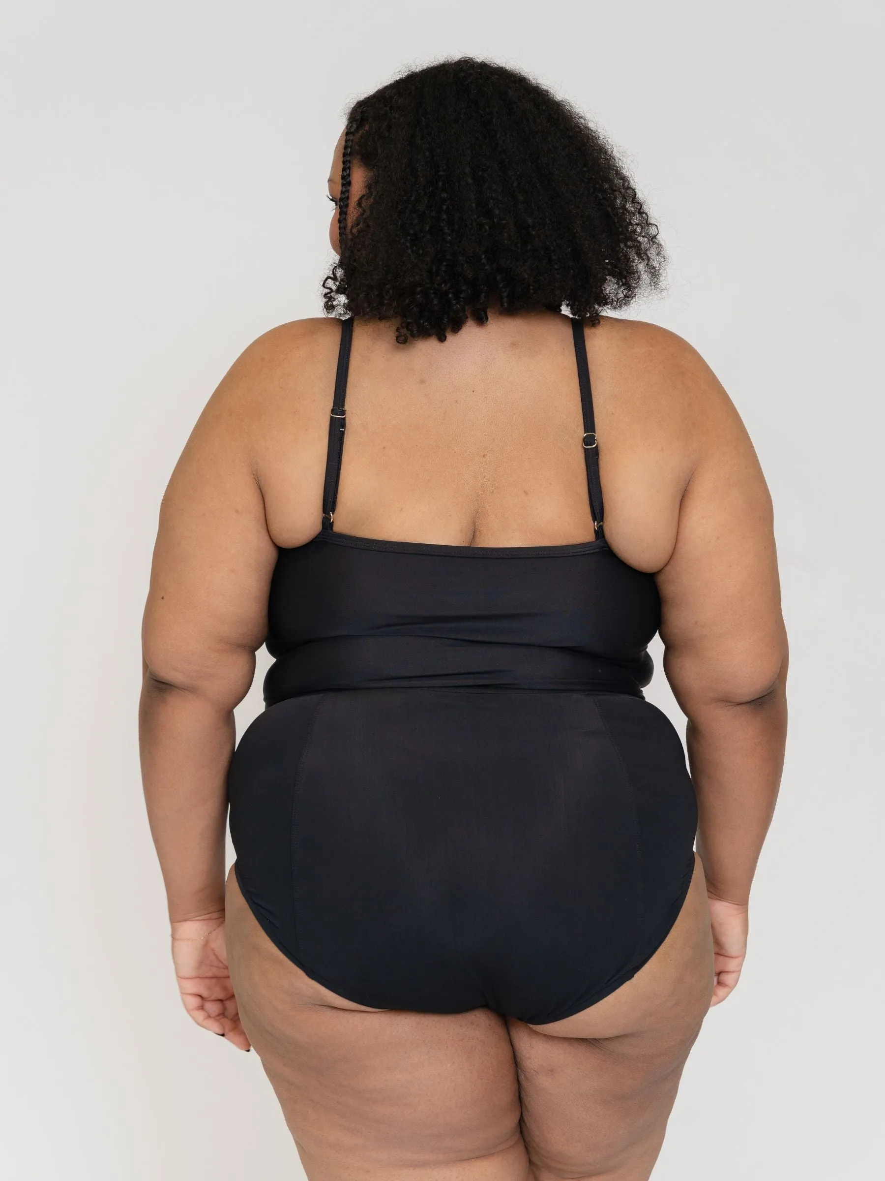 Black Classic Crop Top sold by Lime Ricki product image thumbnail 5