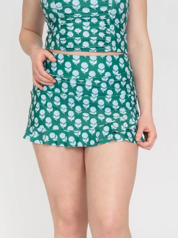 SAMPLE Juniper Charm Ruffle Skirt w/ Bottoms made by Lime Ricki