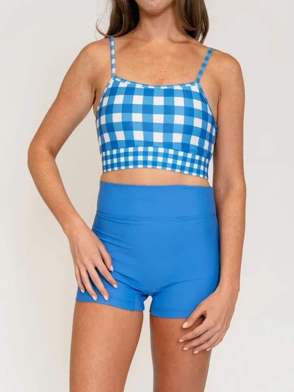 SAMPLE Coastline Blue Boy Short made by Lime Ricki