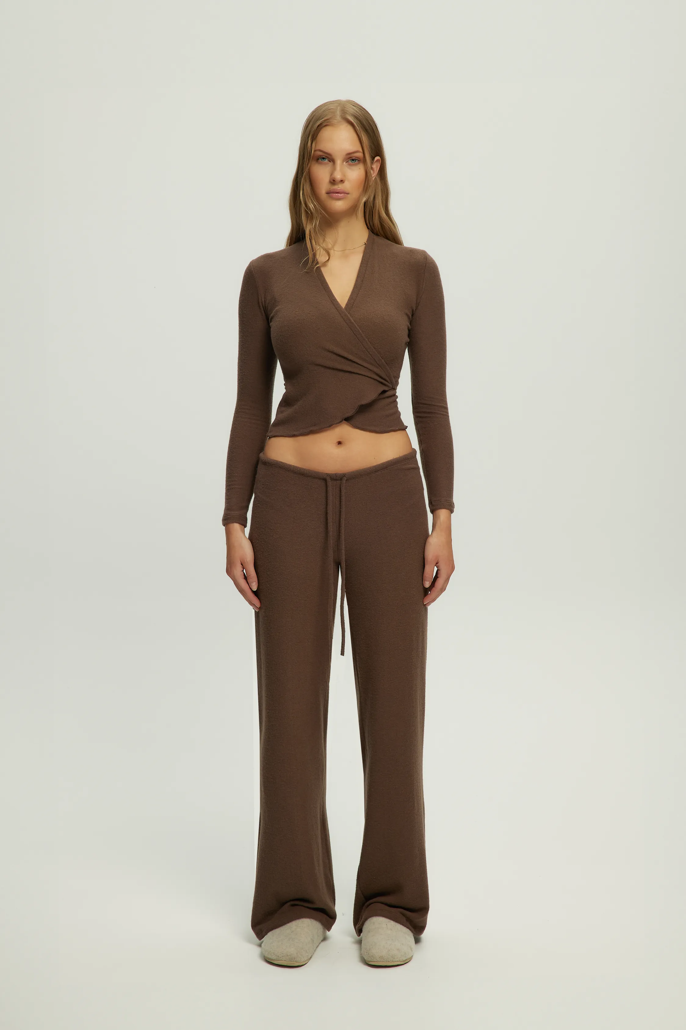 Aline Wrap Top sold by Tea You