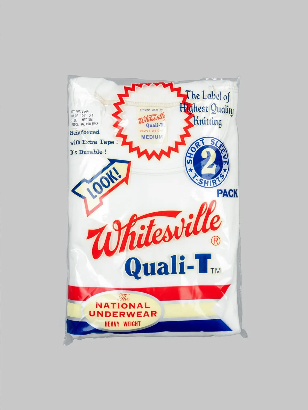 Whitesville Tubular T-Shirt White (2 Pack) sold by Whitesville