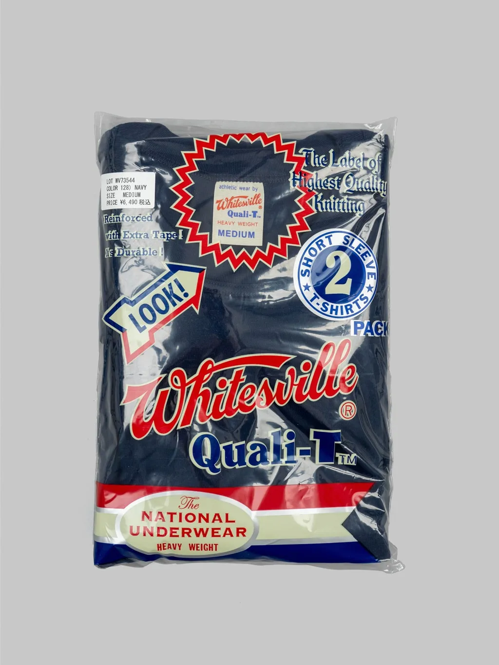 Whitesville Tubular T-Shirt Navy (2 Pack) sold by Whitesville