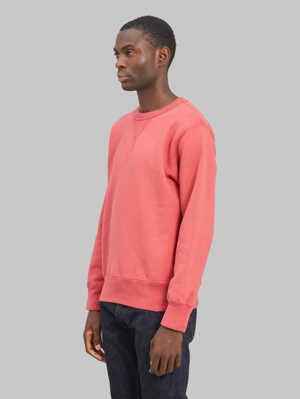 Whitesville Loopwheel Sweatshirt Red sold by Whitesville product image thumbnail 3