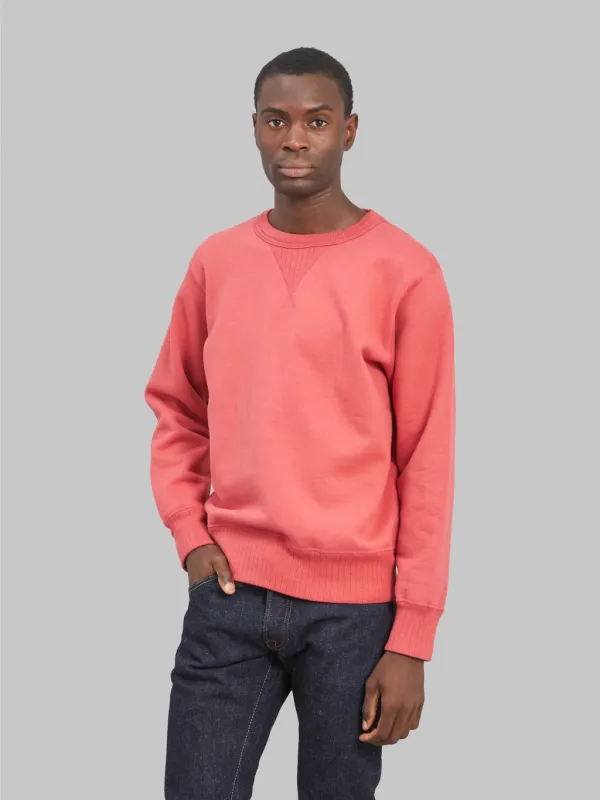 Whitesville Loopwheel Sweatshirt Red made by Whitesville