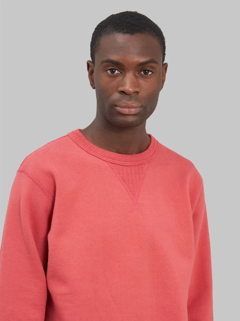 Whitesville Loopwheel Sweatshirt Red sold by Whitesville product image thumbnail 4