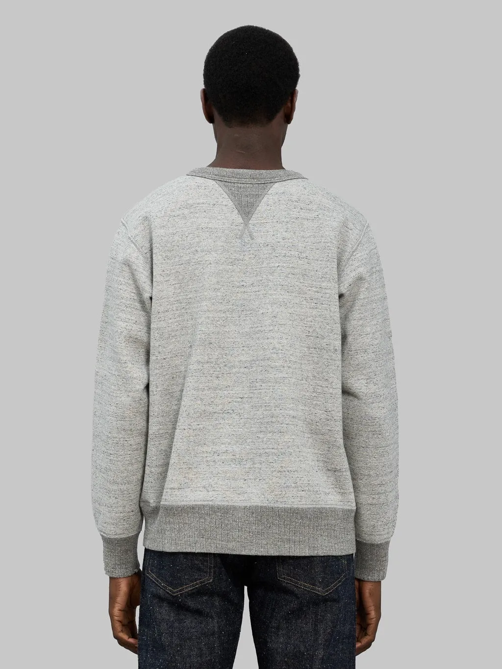 Whitesville Loopwheel Sweatshirt Heather Grey sold by Whitesville product image thumbnail 3